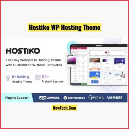 Hostiko WordPress WHMCS Hosting Theme