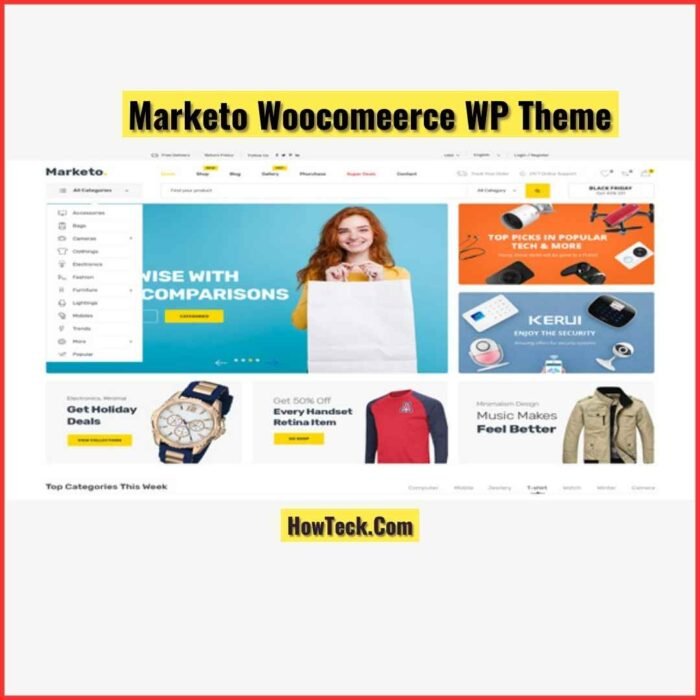 Marketo WooCommerce WordPress Theme