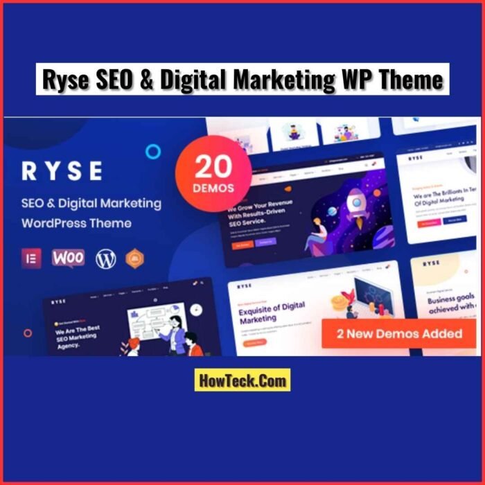 Ryse SEO & Digitla Marketing WordPress Theme