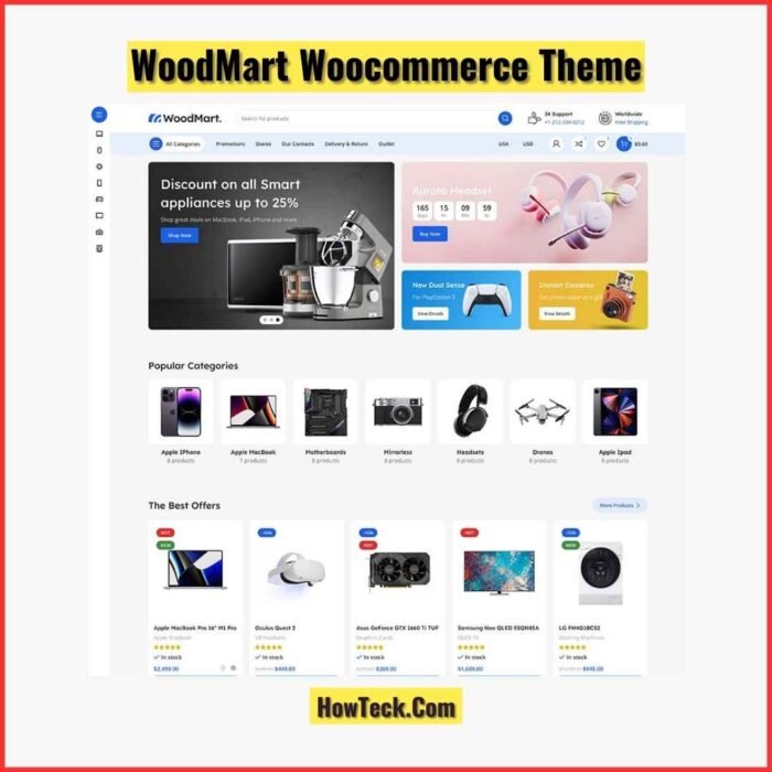 WoodMart WooCommerce WordPress Theme