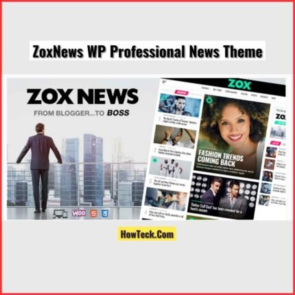 Zox News Professional News & Magazine Theme