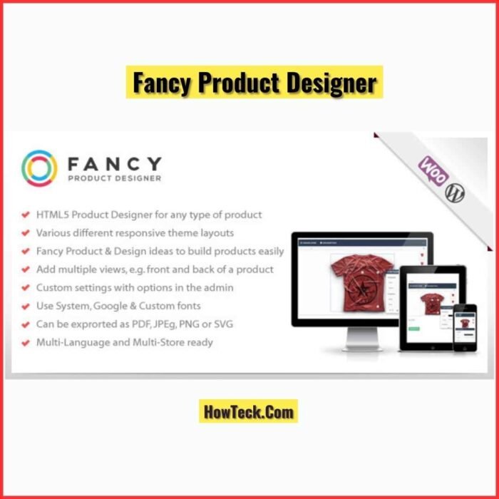 Fancy Product Designer WordPress Plugin