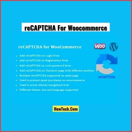 reCAPTCHA For WooCommerce WordPress Plugin