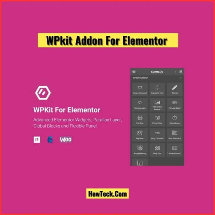 WPKit Addon For Elementor WordPress Plugin