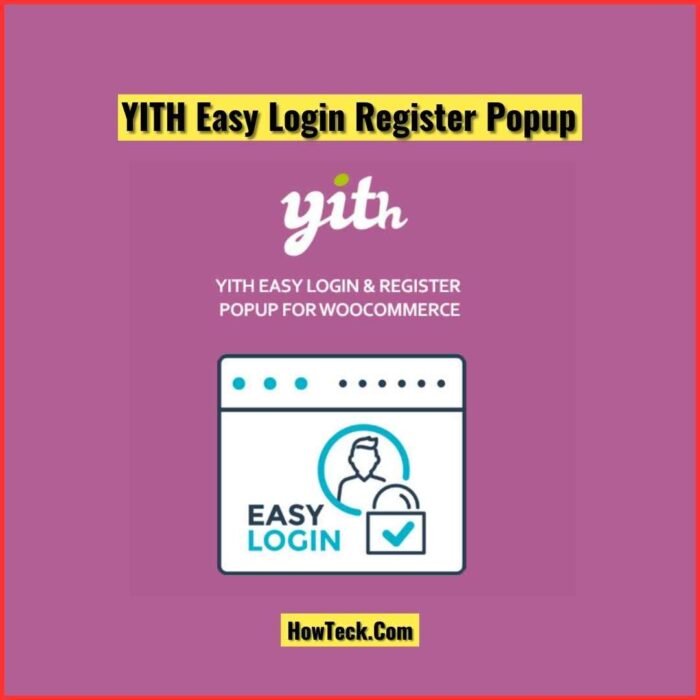 YITH Easy Login & Register Popup For WooCommerce WordPress Plugin