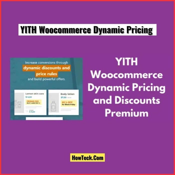 YITH WooCommerce Dynamic Pricing And Discount Premium WordPress Plugin