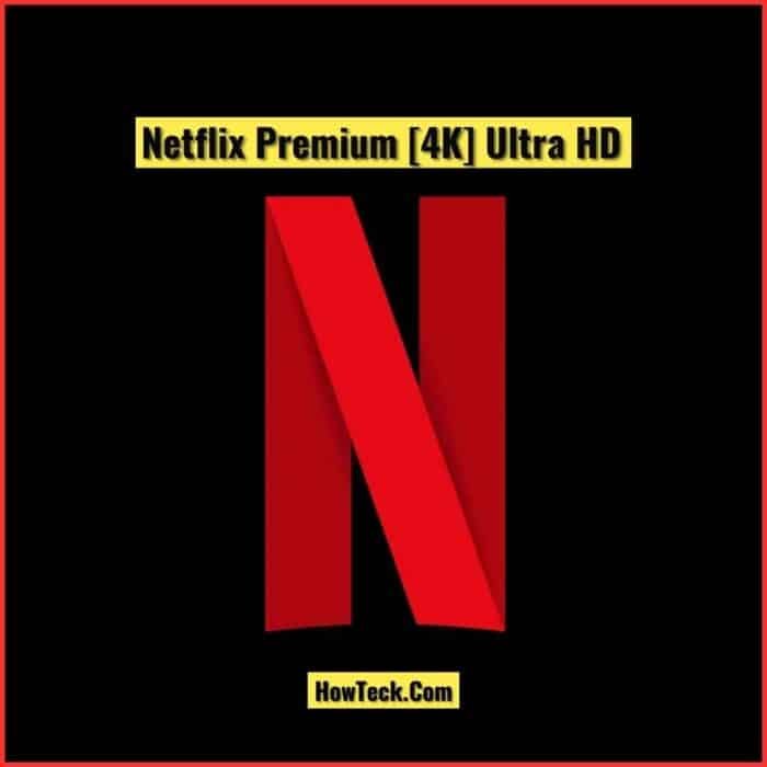 Netflix Premium [1 Month] [Single Screen] [4K Ultra HD] Subscription