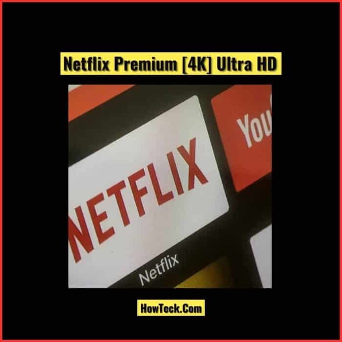 Netflix Premium [1 Month] [Single Screen] [4K Ultra HD] Subscription