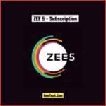 Zee5 - Yearly Subscription [ON YOUR NUMBER]