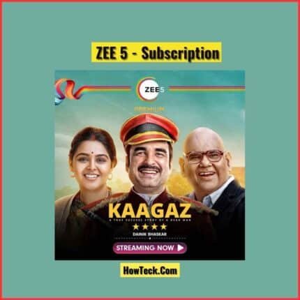 Zee5 Monthly Subscription