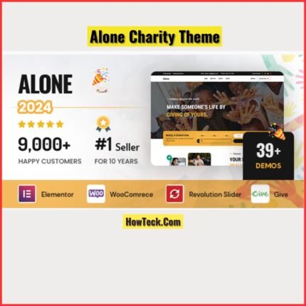 Alone Charity Multipurpose Non Profit WordPress Theme