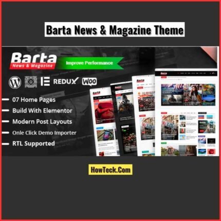 Barta News & Magazine WordPress Theme