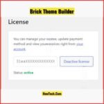 Bricks Theme Builder For WordPress With Key