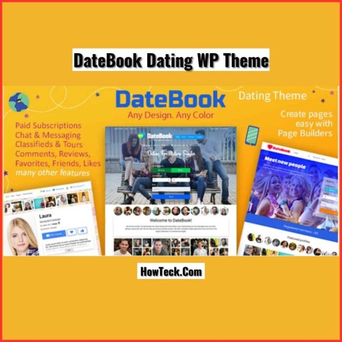 DateBook Dating WordPress Theme