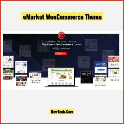 eMarket WooCommerce WordPress Theme With License Key