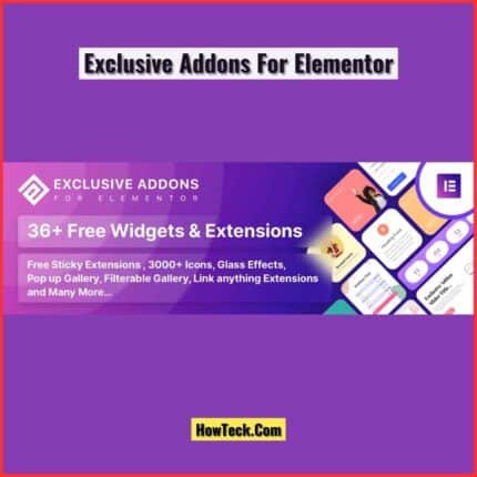 Exclusive Addons For Elementor With License Key