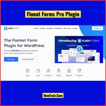 Fluent Forms Pro WordPress Plugin With License Key