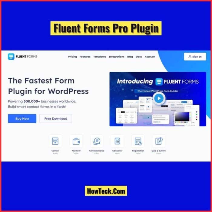 Fluent Forms Pro WordPress Plugin With License Key