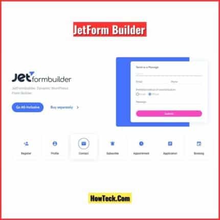 JetForm Builder WordPress Plugin With License Key