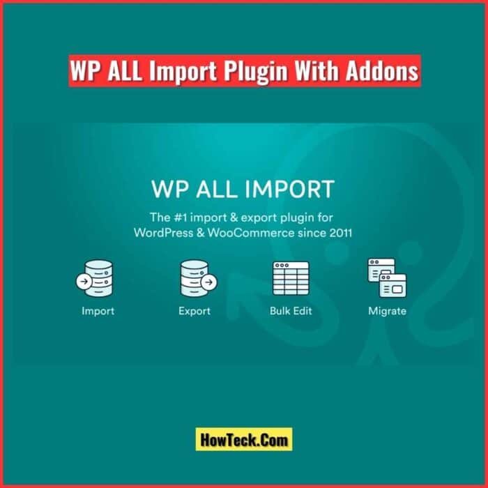 WP All Import Plugin & Addons With License Key