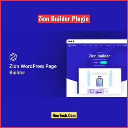 Zion Builder WordPress Plugin With License Key